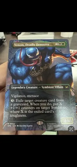 Venom, Deadly Devourer (Borderless) Marvel's Spider-Man: Eternal-Legal Regular - Image 1