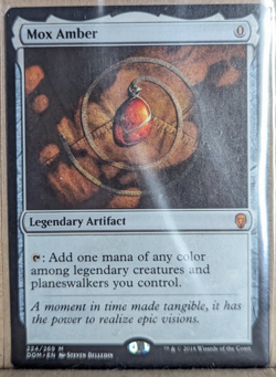 Magic The Gathering: Mox Amber Dominaria mythic #224/269 - Image 1