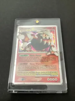2008 Pokemon Black Star Promo DP31 Heatran LV. X LP - Image 1