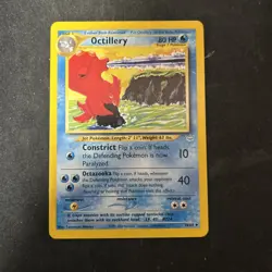 Pokemon TCG Octillery Neo Revelation 34/64 Regular Unlimited Uncommon D1 - Image 1