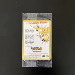 Legendary Birds SEALED Black Star Promo Pokemon Card - Image 1