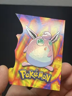 Topps Pokemon Johto League Champions 12 of 18 Wigglytuff #40 die cut - Image 2