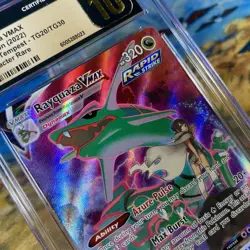 Rayquaza VMAX TG20/TG30 CGC Pristine 10 Pokemon Silver Tempest Trainer Gallery - Image 2