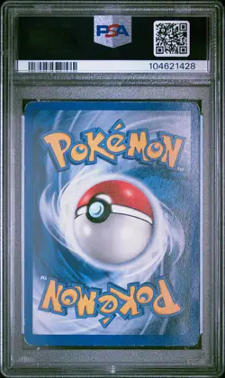 2002 POKEMON LEGENDARY COLLECTION #4 DARK BLASTOISE-REVERSE FOIL PSA 3 - Image 2