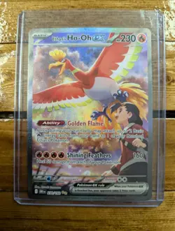Pokemon TCG Ethan's Ho-Oh EX Sir 230/182 Destined Rivals Mint/Nm Condition - Image 1