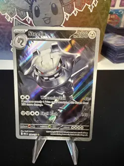Steelix 150/132 Illustration Rare Pokemon Mega Evolution English NM - Image 1