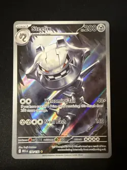 Steelix 150/132 Illustration Rare Pokemon Mega Evolution English NM - Image 2