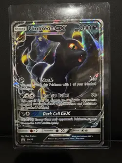 Pokemon Umbreon GX SM36 Black Star Promo JUMBO HOLO Foil Rare 2017 - Image 1