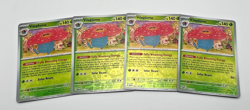 Vileplume Reverse HOLO 045/165 Pokemon Card Scarlet & Violet 151 Playset x4 4x - Image 1