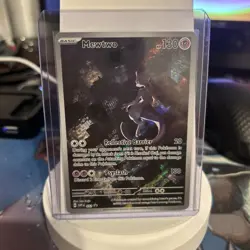 Pokemon Card TCG - Mewtwo SVP 052 Black Star Promo Scarlet & Violet 151 Promo NM - Image 1