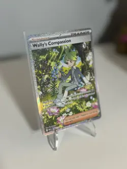 Pokemon TCG Wally’s Compassion Trainer Card Mega Evolutions 186/132 - Image 1