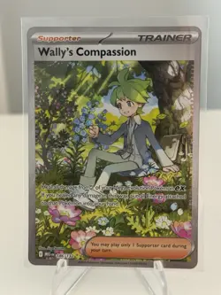 Pokemon TCG Wally’s Compassion Trainer Card Mega Evolutions 186/132 - Image 3
