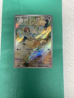 Pokemon TCG Ralts Scarlet & Violet Base Set Holo Illustration Card 211/198 - Image 1