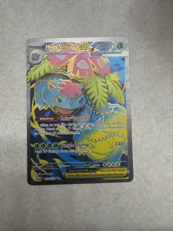 Mega Venusaur EX 155/132 Mega Evolution ENGLISH Pokemon TCG Card NM Ultra Rare - Image 1