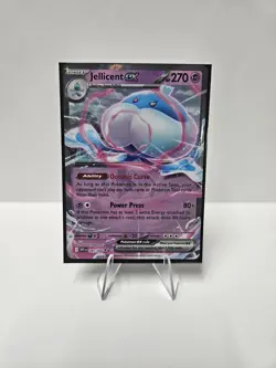 Jellicent EX 045/086 White Flare Holo English Pokemon TCG Card NM Double Rare - Image 1
