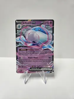 Jellicent EX 045/086 White Flare Holo English Pokemon TCG Card NM Double Rare - Image 3
