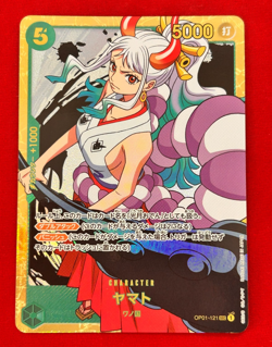 One Piece Card Game YAMATO OP01-121 SER Special Bandai Japan Anime - Image 1