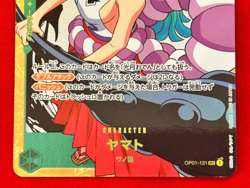 One Piece Card Game YAMATO OP01-121 SER Special Bandai Japan Anime - Image 4