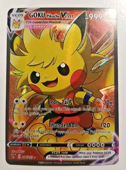 Goku,Pikachu Holo Poncho VCOS Cosplay Card Custom Holo FREE SHIPPING! - Image 1