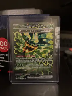 Pokemon TCG Teal Mask Ogerpon EX 211/167 Twilight Masquerade Holo Card - Image 1