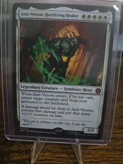 1x - Anti-Venom, Horrifying Healer - #01 - Marvel's Spider-Man - NM MTG - Image 1