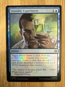 Unstable Experiment - Foil - SPM - MTG - EN - NM - 0047 - Image 1