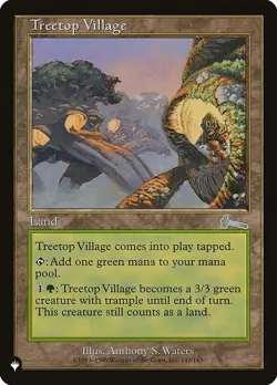 Treetop Village x1 1x Mystery Booster 2 NM MTG - Image 1