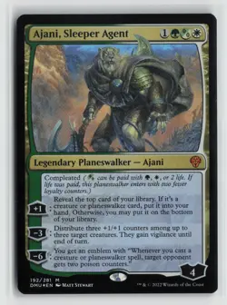 Ajani, Sleeper Agent 192 Foil Dominaria United DMU MTG Magic - Image 1