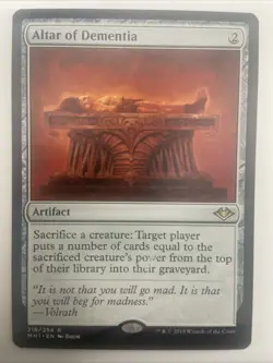 [1x] Altar of Dementia Near Mint, English Modern Horizons MTG Magic - Image 1