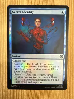 Secret Identity - Foil - SPM - MTG - EN - NM - 0043 - Image 1