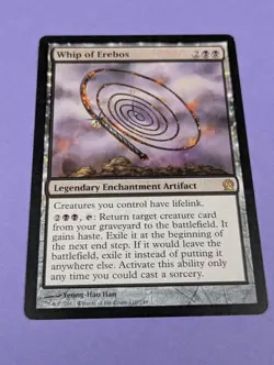 MTG Magic: Theros: Whip of Erebos #110/249 Rare - LP - Image 1