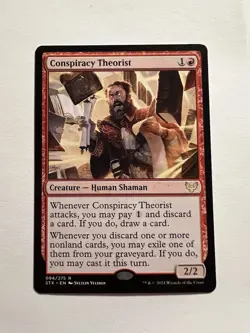 Conspiracy Theorist - MTG Strixhaven: School of Mages - NM - Image 1