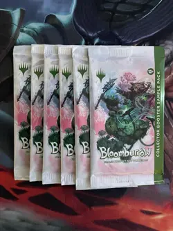 6x Bloomburrow Collector Sample Packs Magic The Gathering MTG Sealed Lot BLM - Image 1