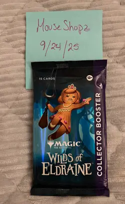 Wilds of Eldraine - NEW Sealed Collector Booster Pack - MTG - English - Image 1