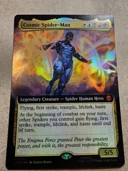 Cosmic Spider-Man - #271 Foil (Extended Art) Marvel's Spider-Man - Mtg - Image 1