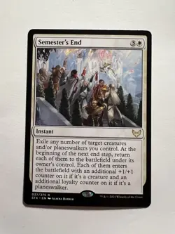 Semester's End - MTG Strixhaven: School of Mages - NM - Image 1