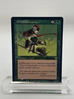 Elvish Champion FOIL Invasion Near Mint Never Played Magic The Gathering Mtg - Image 1