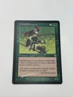Elvish Champion FOIL Invasion Near Mint Never Played Magic The Gathering Mtg - Image 2