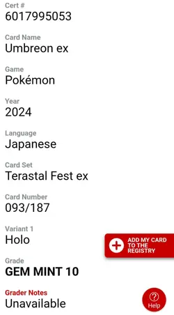 Pokemon TCG CGC Graded Japanese Lot Umbreon Snorlax Torterra - Image 3