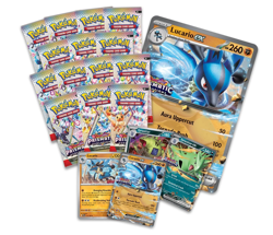 Pokemon TCG Prismatic Evolutions Lucario Ex + Tyranitar Ex Premium Collection - Image 3