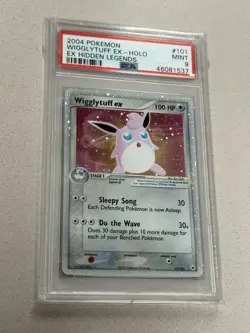 2004 Pokemon Wigglytuff ex Holo Hidden Legends 101/102 PSA 9 Mint Vintage TCG - Image 1