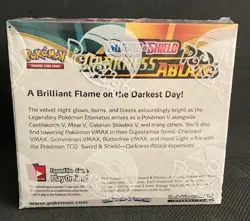 Pokemon Sword & Shield DARKNESS ABLAZE Booster Box 36 Packs- FACTORY SEALED - Image 3