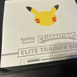 Lot of 2 Pokemon 25th Anniversary Celebrations ETB Elite Trainer Boxes Sealed - Image 3