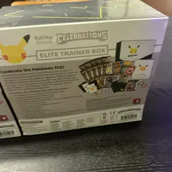 Lot of 2 Pokemon 25th Anniversary Celebrations ETB Elite Trainer Boxes Sealed - Image 5