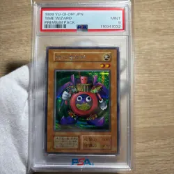■ PSA9 ■ 1999 Time Wizard Yu-Gi-Oh! early edition YUGIOH Card Japanese - Image 3