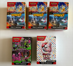 Pokemon TCG - 5x Empty Booster Bundle Boxes - Great Condition - No Cards or Pack - Image 1