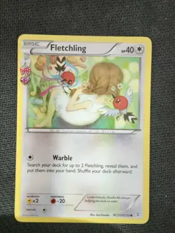 FLETCHLING - RC25/RC32 - GENERATIONS RADIANT COLLECTION - POKEMON CARD - Image 1