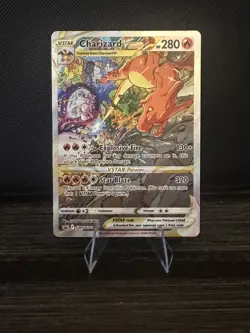 Pokemon TCG Charizard VSTAR SWSH262 Sword & Shield Promo Card Holo NM Condition - Image 1