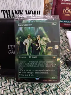 MTG Gala Greeters 450 Borderless Foil Sealed - Streets Of New Capenna MTG Card - Image 1