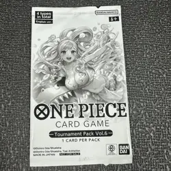 ONE PIECE Card Game Tournament Pack Vol. 6 Sealed English - Image 1